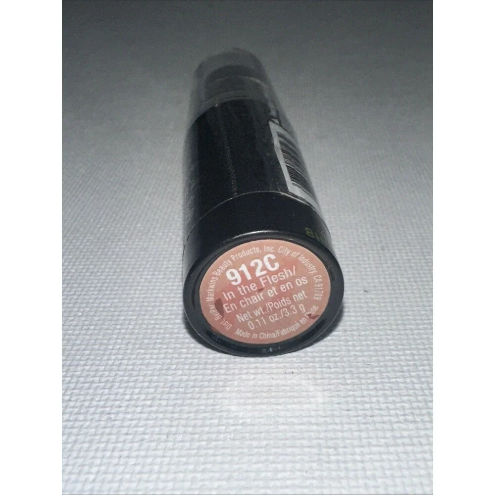 Wet N Wild Megalast Lipstick 912C IN THE FLESH, pinkish-brown nude